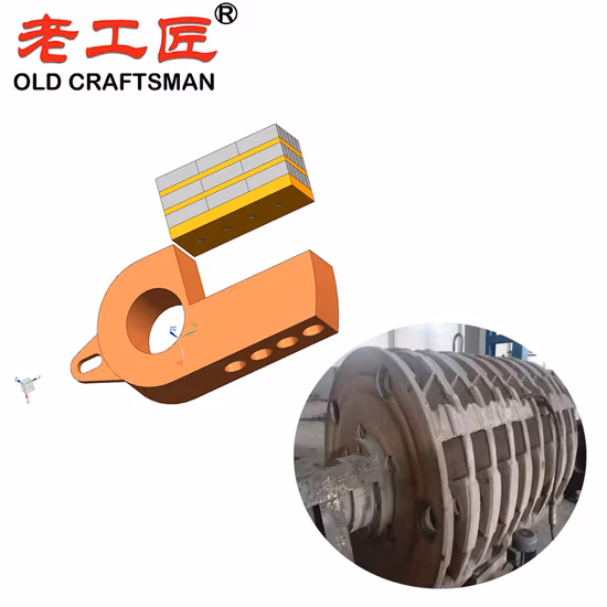 Multi-Bend Perforated Nickel-Plated Custom Copper Bus Bar for Power Product