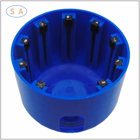 Produto plástico feito sob encomenda da caixa elétrica da modelação por injeção plástica do ABS