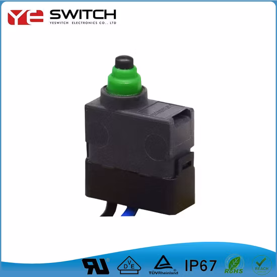 IP67 à prova d'água eletrônico LED iluminado interruptor oscilante botão micro interruptor para peças automotivas