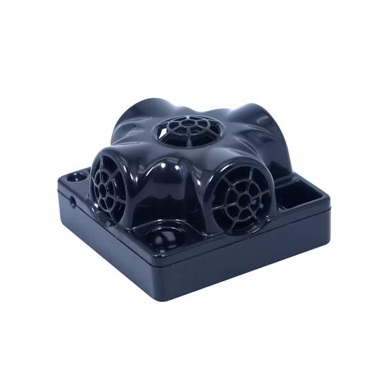 OEM e ODM moldados por injeção plástica dos produtos do cerco bonde feito sob encomenda da caixa da precisão